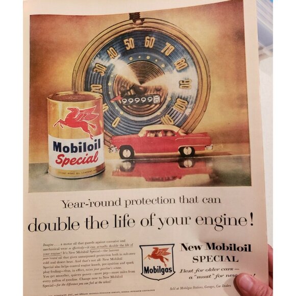 Vtg Magazine Advertising Life Boxing Cars Twisters Prehistoric Life Centerfold - Picture 9 of 12